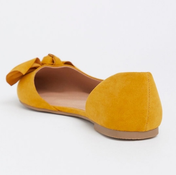 Torrid Mustard Faux Suede Flats - Picture 3 of 3